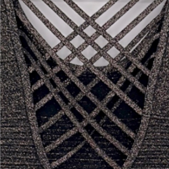 QED London Glitter Mini Dress - Picture 4 of 4